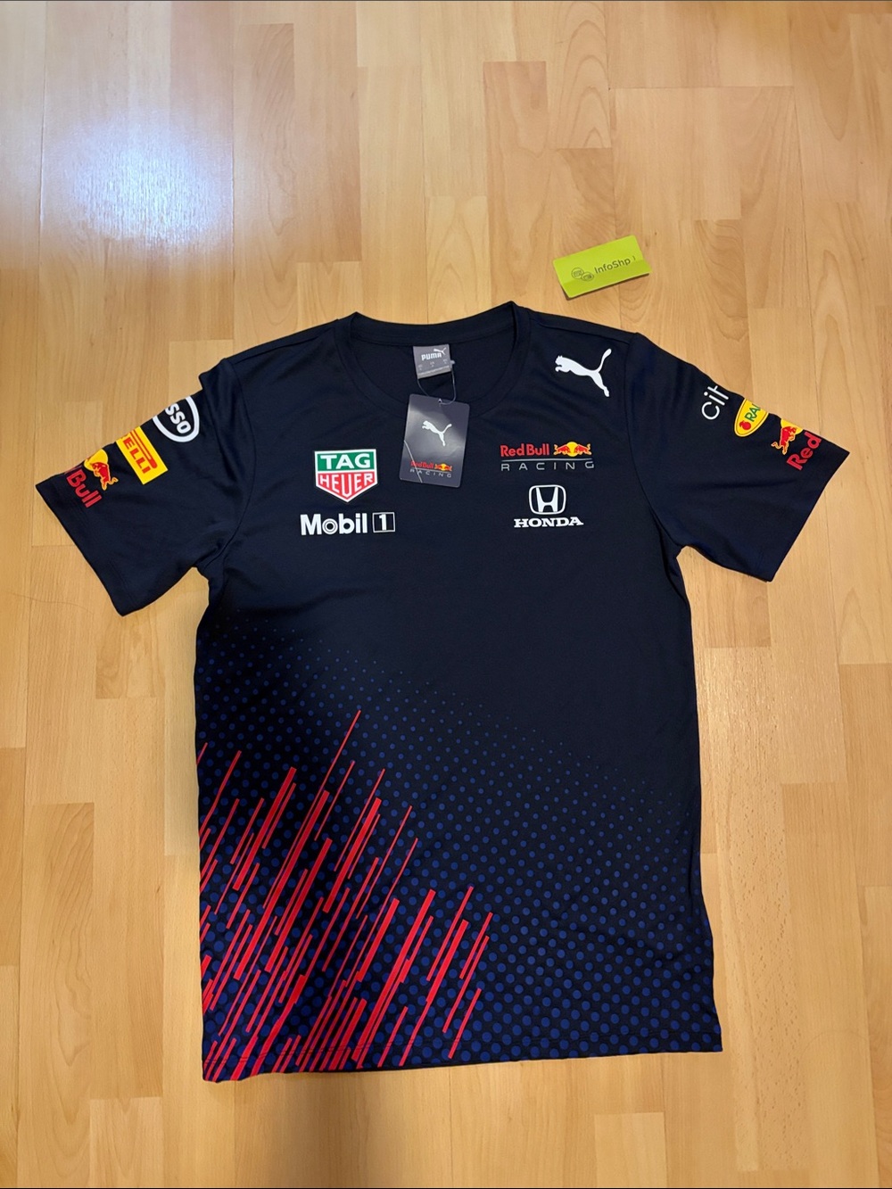 Puma Red & Black Red Bull Racing Men's Tee